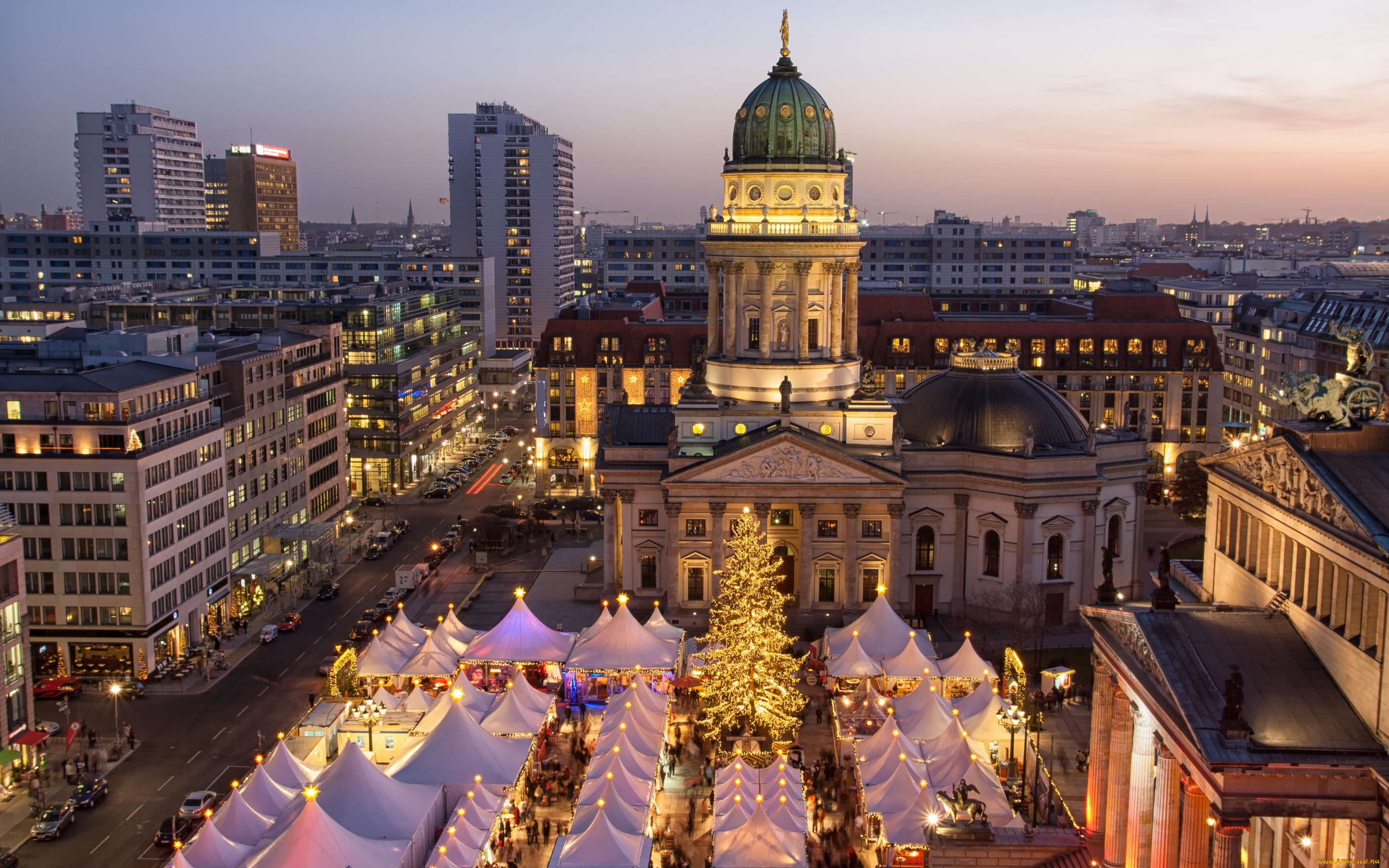 Рождество в Германии Берлин